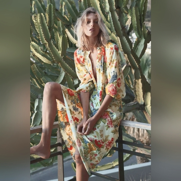 Zara Dresses & Skirts - ZARA floral print dress